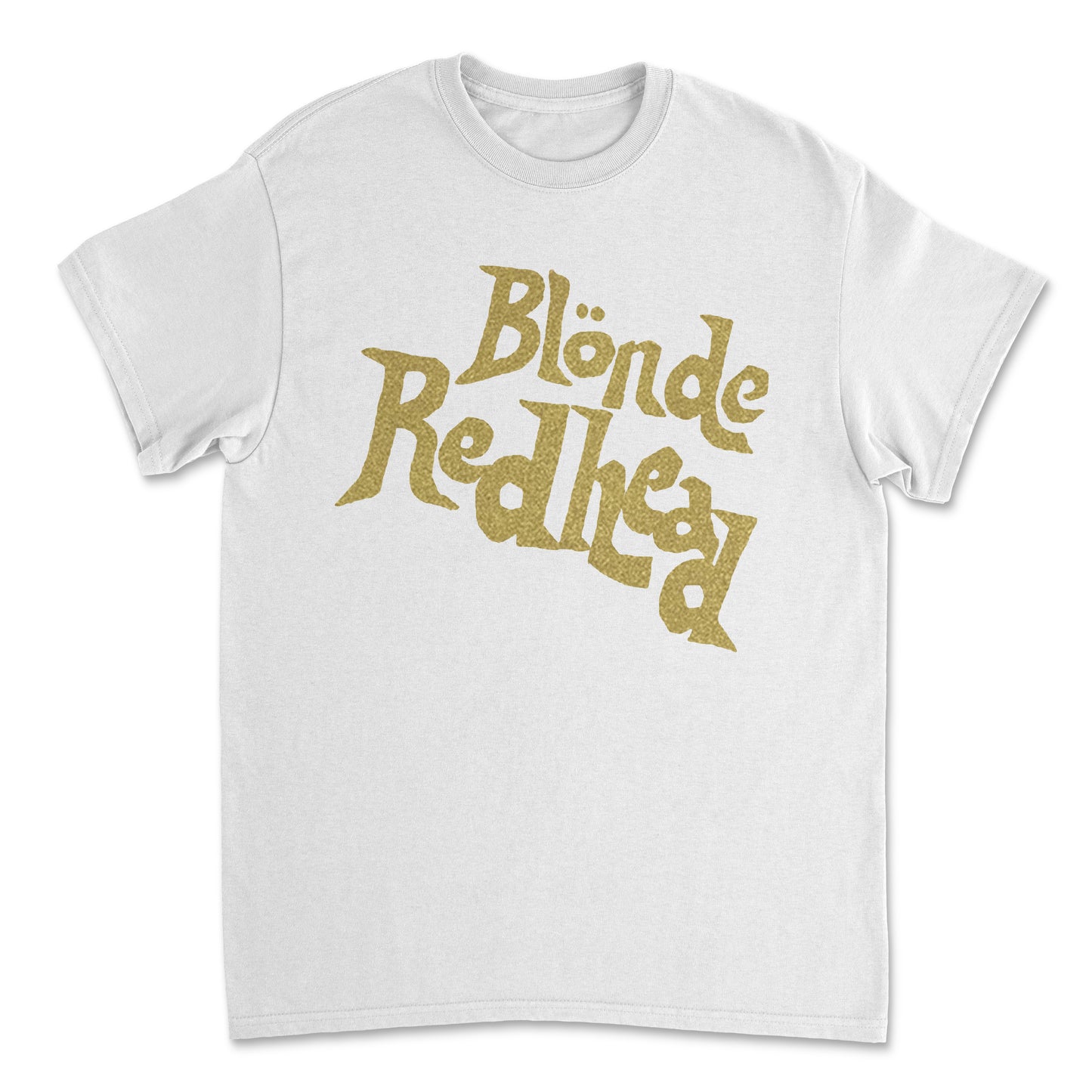 Limited Edition Blonde Redhead Logo Print T'Shirt