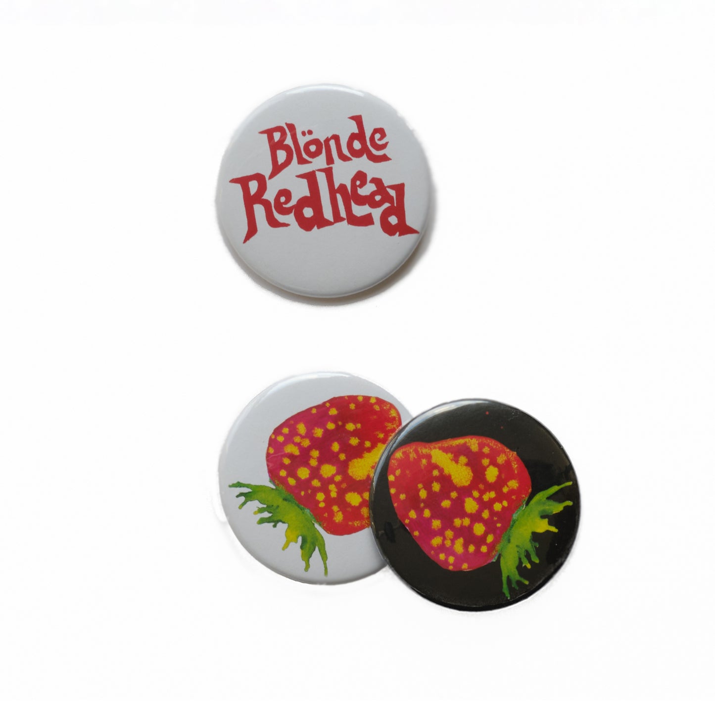 Blonde Redhead Pin Badge Set