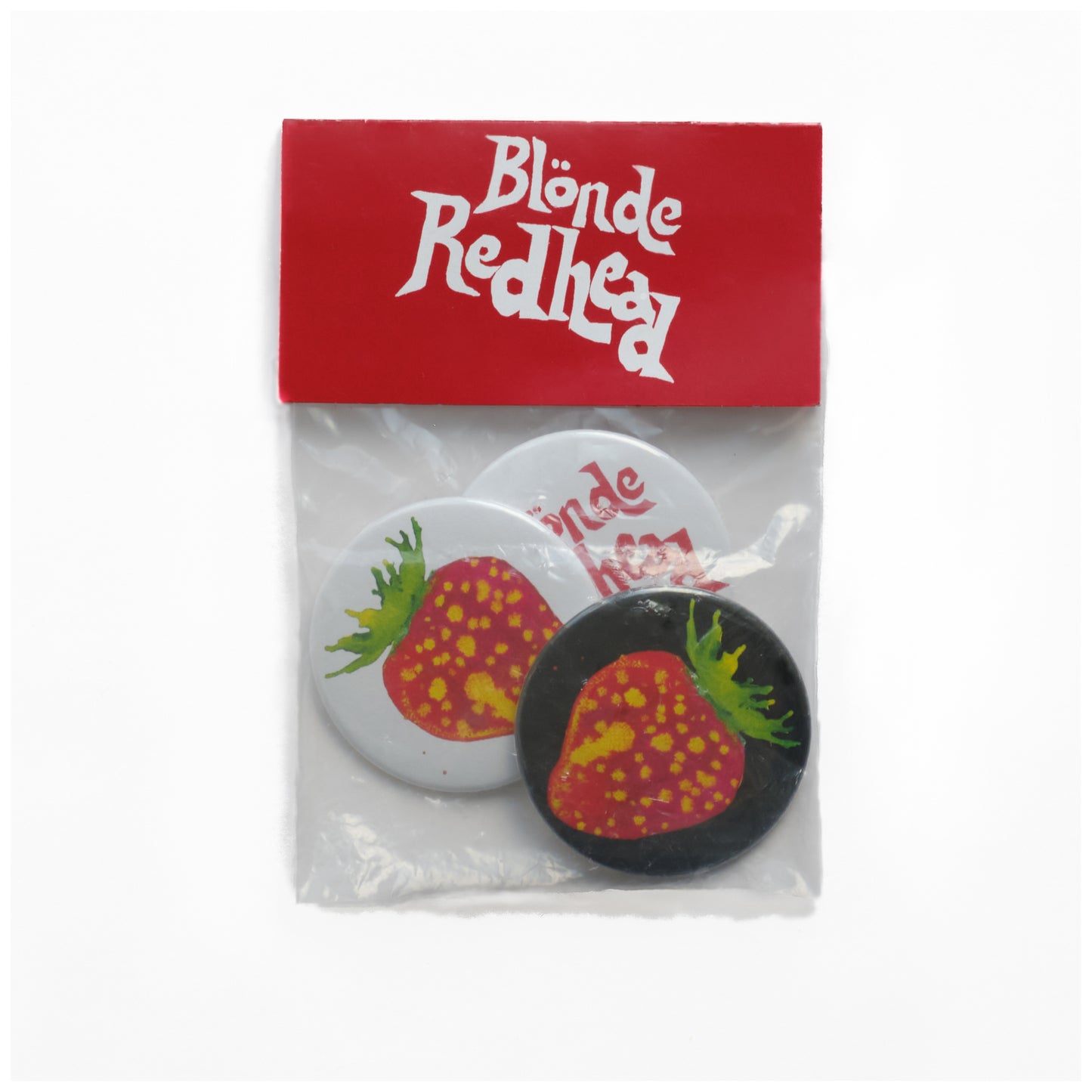 Blonde Redhead Pin Badge Set