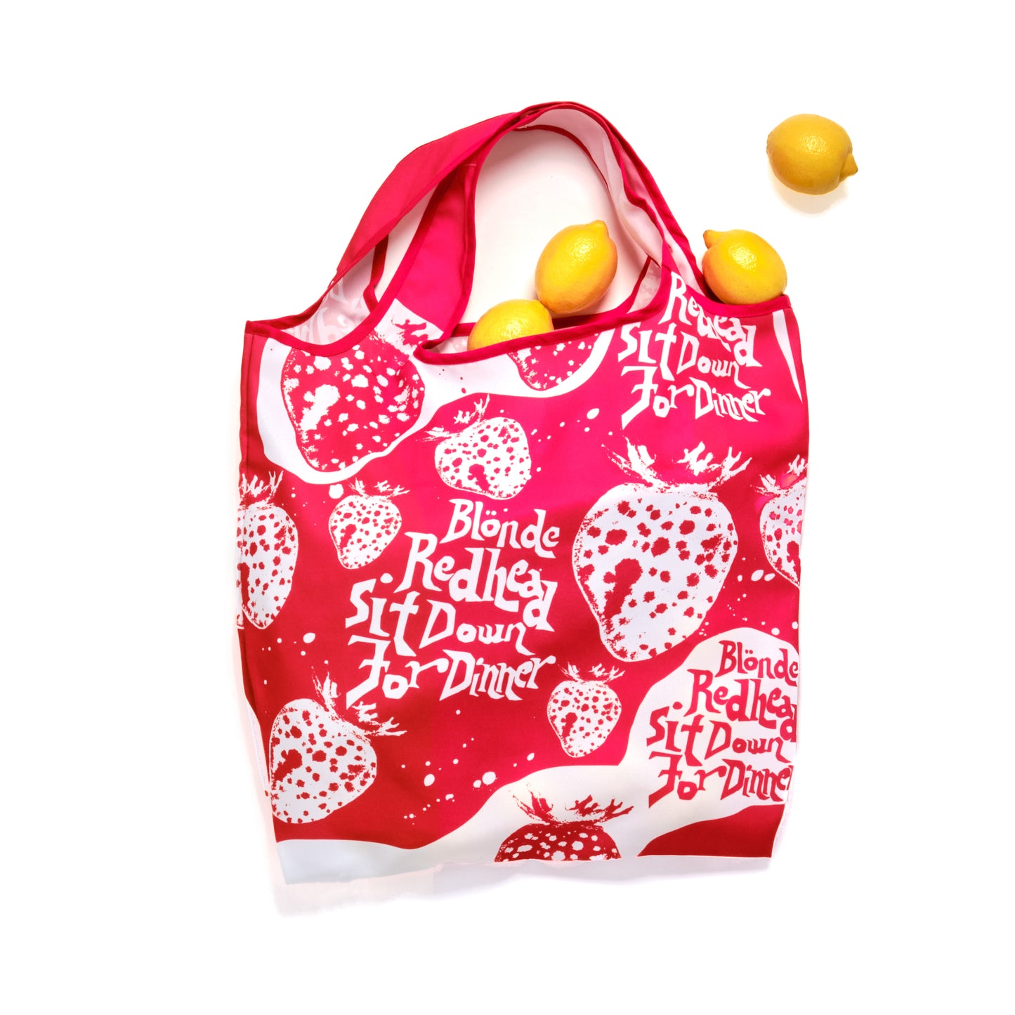 Blonde Redhead 'Sit Down For Dinner' Logo Print Shopper