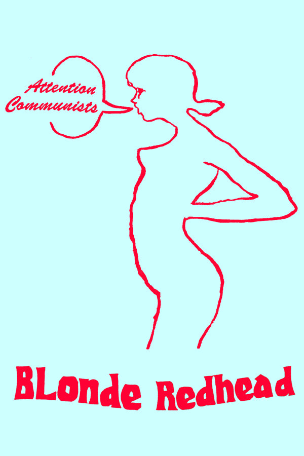 Blonde Redhead Sticker Set