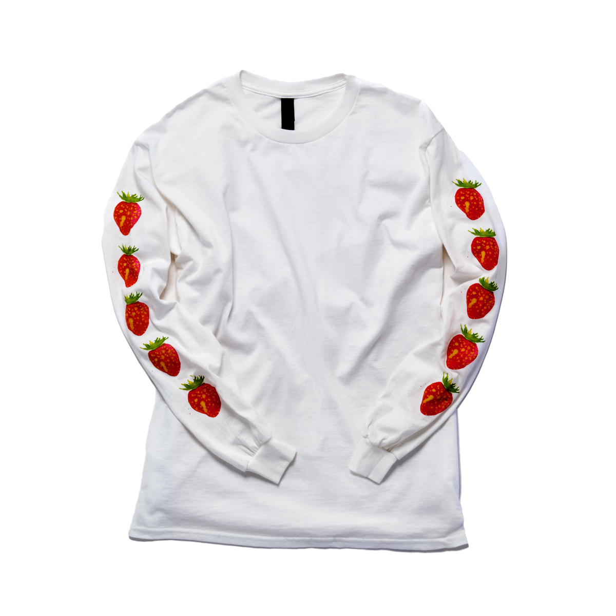 Blonde Redhead Long Sleeve White Shirt