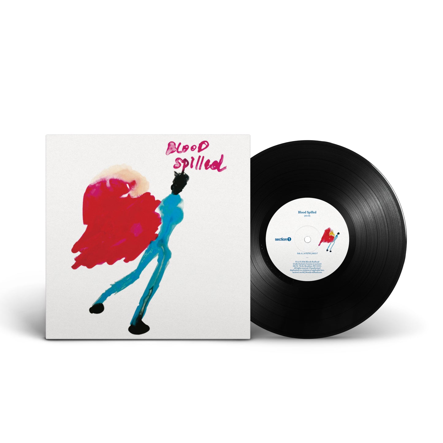 PRE-ORDER - Blonde Redhead - Blood Spill 7" Single
