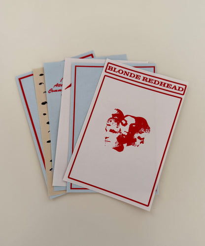 Blonde Redhead Sticker Set