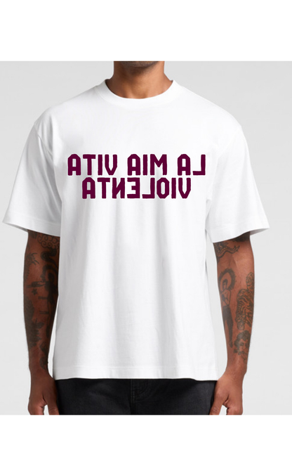 Pre-Order Item - Blonde Redhead 'La Mia Vita Violenta' Anniversary T'Shirt